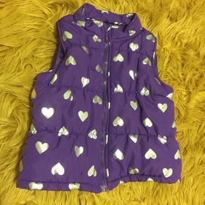 George Toddler Girl Puffer Vest 3T